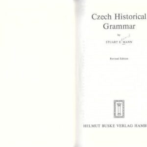 خرید و دانلود نسخه کامل کتاب Czech Historical Grammar