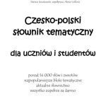 خرید و دانلود نسخه کامل کتاب Czesko-polski słownik tematyczny dla uczniów i studentów