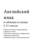 خرید و دانلود نسخه کامل کتاب Английский язык в таблицах и схемах. 5-11 классы