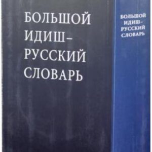 خرید و دانلود نسخه کامل کتاب Большой Идиш-Русский Словарь