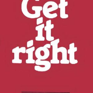 خرید و دانلود نسخه کامل کتاب Говорите правильно по-английски (Get it right)