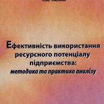 خرید و دانلود نسخه کامل کتاب Ефективне виикористання ресурсного потенціалу підприємства: методика та практика аналізу