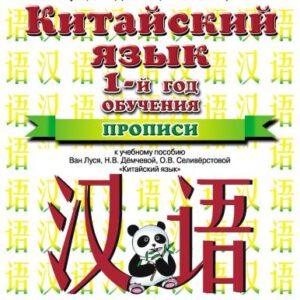 خرید و دانلود نسخه کامل کتاب Китайский язык. 1 год обучения. Прописи