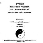 خرید و دانلود نسخه کامل کتاب Краткий китайско-русский, русско-китайский медицинский словарь