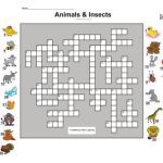 خرید و دانلود نسخه کامل کتاب Кроссворд о животных на английском языке. Animals and Insects crossword