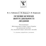 خرید و دانلود نسخه کامل کتاب Основи безпеки життєдіяльності людини. Навч. посіб.