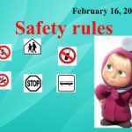 خرید و دانلود نسخه کامل کتاب План-конспект урока в 5 классе по теме Safety Rules