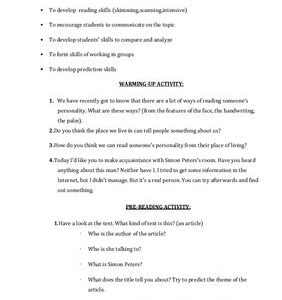 خرید و دانلود نسخه کامل کتاب Урок What helps us to read someone’S personality 9 класс