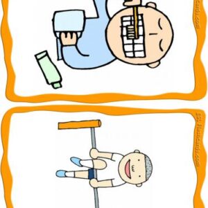 خرید و دانلود نسخه کامل کتاب Daily Activities Flashcards Set A