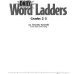 خرید و دانلود نسخه کامل کتاب Daily Word Ladders. Grades 2-3