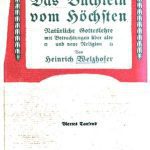 خرید و دانلود نسخه کامل کتاب Das Büchlein vom Höchsten : Natürliche Gotteslehre mit Betrachtungen über alte und neue Religion