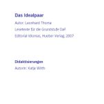 خرید و دانلود نسخه کامل کتاب Das Idealpaar