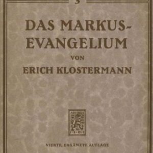 خرید و دانلود نسخه کامل کتاب Das Markusevangelium