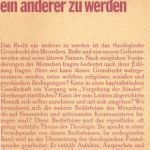 خرید و دانلود نسخه کامل کتاب Das Recht ein anderer zu werden. Theologische Texte