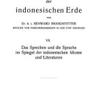 خرید و دانلود نسخه کامل کتاب Das Sprechen und die Sprache im Spiegel der indonesischen Idiome und Literaturen