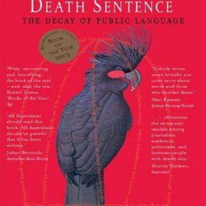 خرید و دانلود نسخه کامل کتاب DEATH SENTENCE. The Decay of Public Language