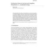 خرید و دانلود نسخه کامل کتاب Declension classes in Latvian and Latgalian: morphomics vs. morphophonology