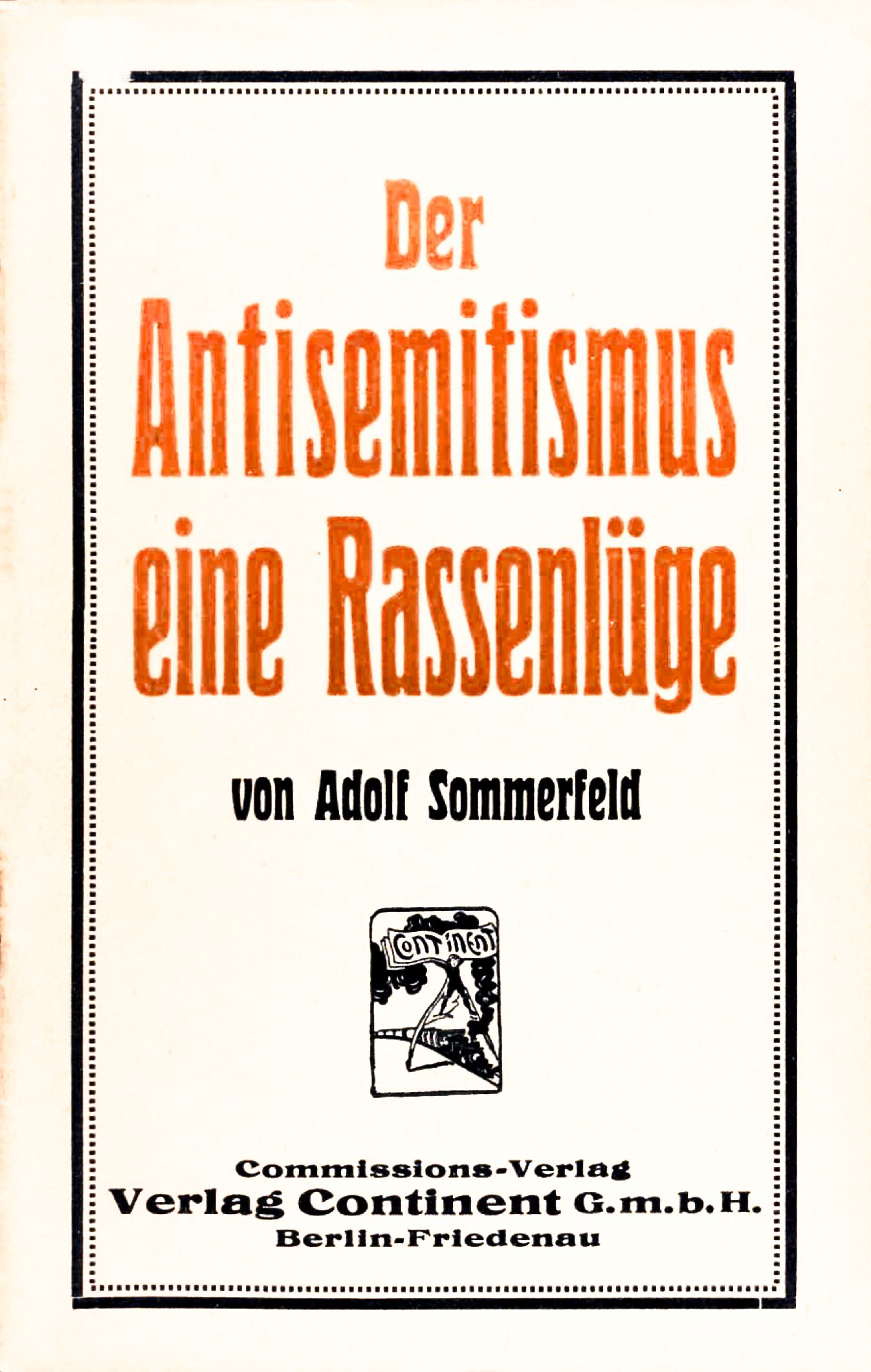 خرید و دانلود نسخه کامل کتاب Der Antisemitismus eine Rassenlüge_68cd2fc90674d.jpeg خرید و دانلود نسخه کامل کتاب Der Antisemitismus eine Rassenlüge