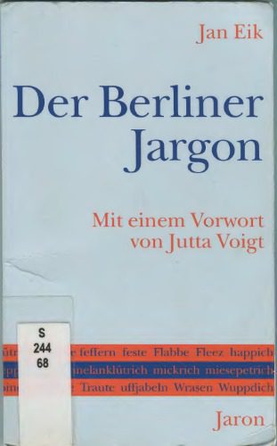 خرید و دانلود نسخه کامل کتاب Der Berliner Jargon_68bc9c9dbfd7c.jpeg خرید و دانلود نسخه کامل کتاب Der Berliner Jargon