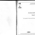 خرید و دانلود نسخه کامل کتاب Der Koran und die Sunnah. Raum Zeit Faktor