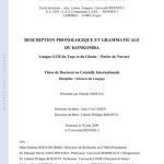 خرید و دانلود نسخه کامل کتاب Description Phonologique et Grammaticale du Konkomba