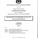 خرید و دانلود نسخه کامل کتاب Description synchronique du balante so:fa (Guinée-Bissau)