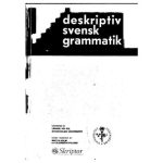 خرید و دانلود نسخه کامل کتاب Deskriptiv Svensk grammatik