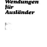خرید و دانلود نسخه کامل کتاب Deutsche idiomatische Wendungen für Ausländer