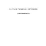 خرید و دانلود نسخه کامل کتاب Deutsche praktische Grammatik (Morphologie)