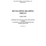 خرید و دانلود نسخه کامل کتاب Developing Reading Skills. Part One