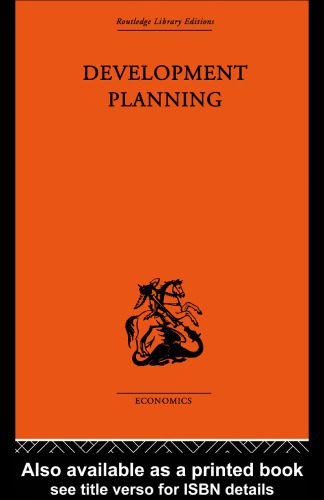 خرید و دانلود نسخه کامل کتاب Development Planning (Routledge Library Editions-Economics, 5)