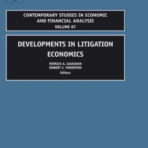 خرید و دانلود نسخه کامل کتاب Devevlopments uin litigation economics