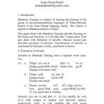 خرید و دانلود نسخه کامل کتاب Dhankute Tamang adverbs