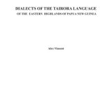 خرید و دانلود نسخه کامل کتاب Dialects of the Tairora Language of the Eastern Highlands of Papua New Guinea