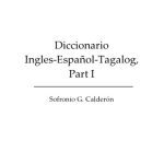 خرید و دانلود نسخه کامل کتاب Diccionario Ingles-Español-Tagalog, Part I, A-D (Dodo Press)
