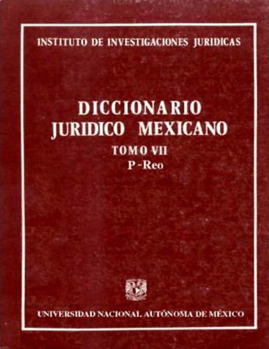 خرید و دانلود نسخه کامل کتاب Diccionario Juridico Mexicano. Tomo VII (P-Reo)_68ba0f3cb760d.jpeg خرید و دانلود نسخه کامل کتاب Diccionario Juridico Mexicano. Tomo VII (P-Reo)