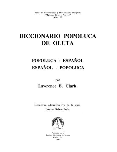 خرید و دانلود نسخه کامل کتاب Diccionario popoluca de Oluta. Popoluca – español, español – popoluca_68b87a19bfdfa.jpeg خرید و دانلود نسخه کامل کتاب Diccionario popoluca de Oluta. Popoluca – español, español – popoluca