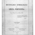 خرید و دانلود نسخه کامل کتاب Dicionário Etimológico da Língua Portuguesa