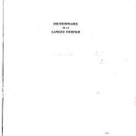 خرید و دانلود نسخه کامل کتاب Dictionnaire de la Langue Oubykh