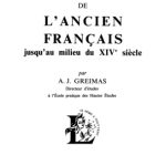 خرید و دانلود نسخه کامل کتاب Dictionnaire de l’Ancien Français jusqu’au milieu du XIVe siècle