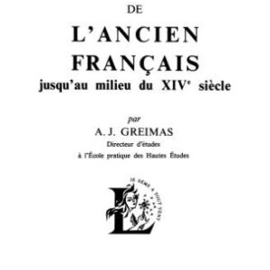خرید و دانلود نسخه کامل کتاب Dictionnaire de l’Ancien Français jusqu’au milieu du XIVe siècle
