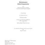 خرید و دانلود نسخه کامل کتاب Dictionnaire Jуola Kujamutay (Diola Fogny)