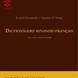 خرید و دانلود نسخه کامل کتاب Dictionnaire kinande-français avec index français-kinande