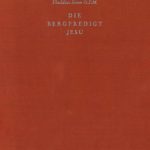 خرید و دانلود نسخه کامل کتاب Die Bergpredigt Jesu
