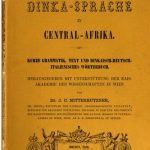 خرید و دانلود نسخه کامل کتاب Die Dinka-Sprache in Central-Afrika. Kurze Grammatik, Text und Wörterbuch