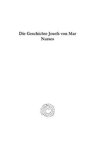 خرید و دانلود نسخه کامل کتاب Die Geschichte Josefs von Mar Narses_68cd6e8c9b41c.jpeg خرید و دانلود نسخه کامل کتاب Die Geschichte Josefs von Mar Narses