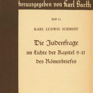 خرید و دانلود نسخه کامل کتاب Die Judenfrage im Lichte der Kap 9-11 des Römerbriefes