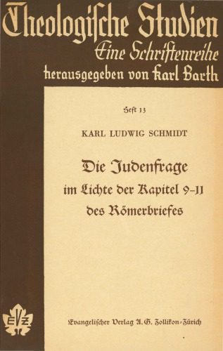 خرید و دانلود نسخه کامل کتاب Die Judenfrage im Lichte der Kap 9-11 des Römerbriefes_68cee113b418a.jpeg خرید و دانلود نسخه کامل کتاب Die Judenfrage im Lichte der Kap 9-11 des Römerbriefes