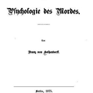 خرید و دانلود نسخه کامل کتاب Die Psychologie des Mordes