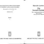 خرید و دانلود نسخه کامل کتاب Die Somali-Dialekte